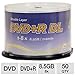 BK Media 50 Pack 8X DVD+R DL Spindle