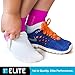 Plantar Fasciitis Compression Socks/Ankle Brace by 1st Elite-Pain Relief in Heels Foot Arch Achilles Tendon Support Night Splint Foot Sleeve for Women Men, Pink, Medium