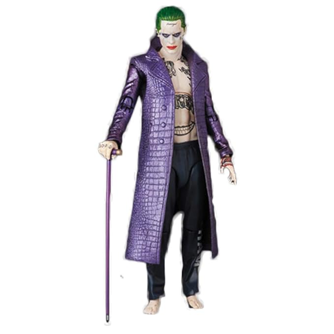 Fanstyle Suicide Squad X Task Force violett Leder Windjacke Hose Jerry De Lato Mantel