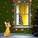 PRODUCTWORKS 18-Inch Rudolph 3D LED Pre-Lit Clarice The Reindeer Christmas Yard Art, 50 Lights