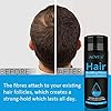 Hair Building Fibers, Hair Powder Spray, Hair Loss Concealer Fiber,Hair Fibers for Men and Women (Dark brown)