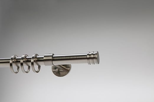 Amazon.de: Gardinenstangen-Set, Ø 20mm, 1-läufig, geeignet zur