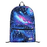 Coofit Galaxy Backpack Tie Dye Laptop Book Bag School Rucksack