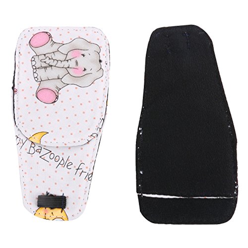 Plinrise Cartoon Pure Cotton Reusable Eye Patches - Amblyopia Eye Patches For Glasses, Strabismus, Lazy Eye Patch For Children,Vision Care Eye Mask (Elephant left) - Thumbnail 2