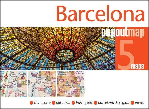 Download Barcelona PopOut Map (PopOut Maps) Download Barcelona PopOut Map (PopOut Maps)