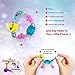 Twisted animal bracelet toy set DIY Kids Jewelry Craft Set LED Light Children’s Bracelet Collectible Accessory Set for Girls Multipack Beaded Animal Figurine Bracelet with built in LED and Sequin Bag