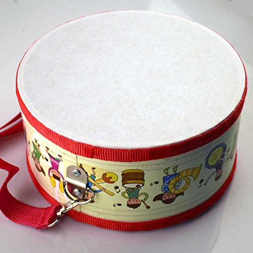 Ireav Drum Wood Kids Early Educational Musical Instrument for Children Baby Toys Beat Instrument Hand Drum Toys - Thumbnail 3