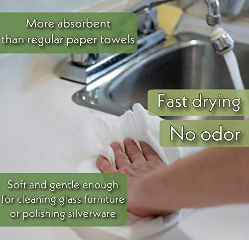 Bamboo Towels, Reusable Paper Towels, 2 Rolls, 60 Sheets, Natural Loofah Dish Sponge, Kitchen Towels, Unpaper Towels, Eco Friendly Products, Washable Recycled Organic Kitchen Napkins