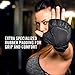 Mava Sports Ventilated Workout Gloves with Integrated Wrist Wraps and Full Palm Silicone Padding. Extra Grip & No Calluses. Perfect for Weight Lifting, Powerlifting, Pull Ups, Cross Training, WODs