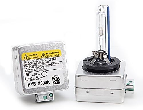 HYB D3S Headlight Bulb New Replacement HID Headlights Xenon Headlamp Bulbs 8000K 35W (2 Pack)
