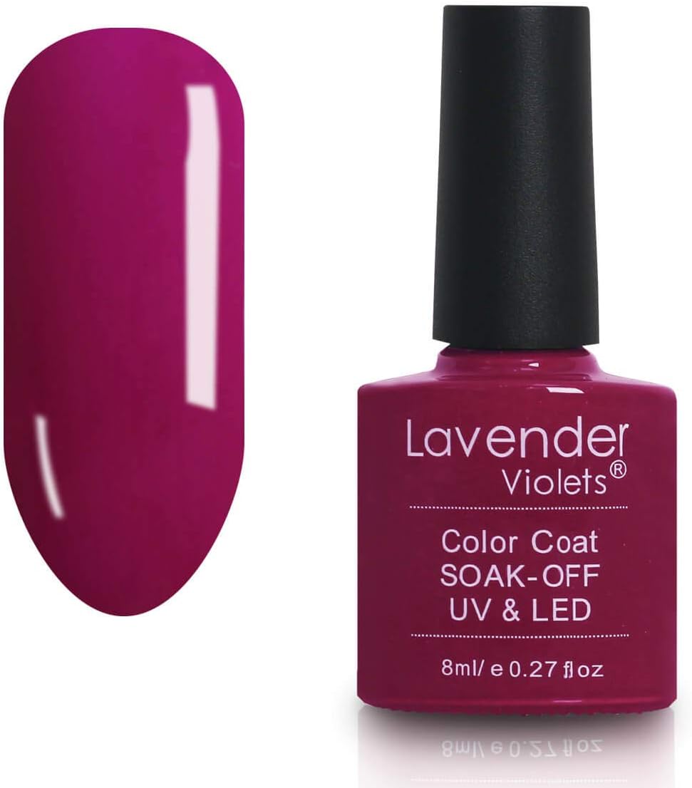LED Nail Gel 8ml Magenta Salon Gel Manicure Pendi