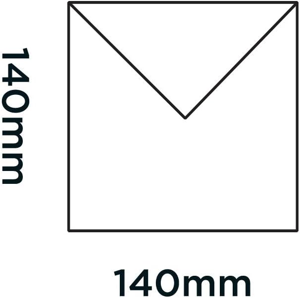 Blake Purely Everyday 140 x 140 mm 100 gsm Square Banker Invitation Gummed Envelopes (ENV03700) White - Pack of 500 - Image 3