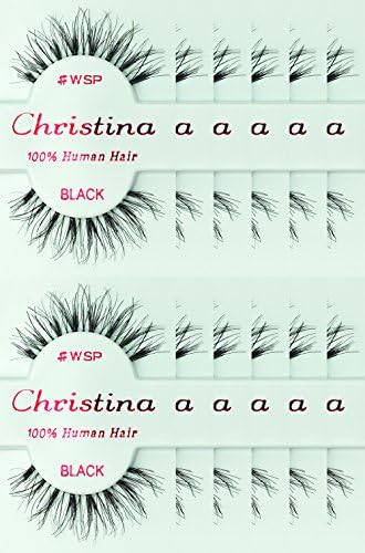 12Packs Eyelashes - #Wsp (Christina)