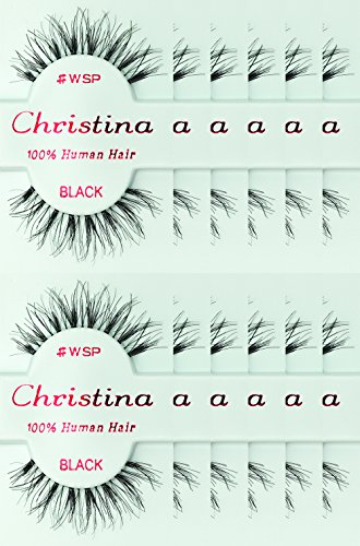 12Packs Eyelashes - #Wsp (Christina)