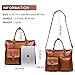 BOSTANTEN Leather Briefcase Laptop Business Vintage Slim Messenger Bags for Men & Women Brown