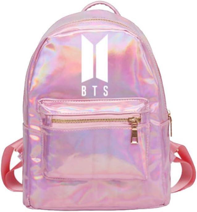 bts pink backpack