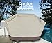 PREXTEX Patio Gas Grill Cover Waterproof Vinyl Barbeque Cover
