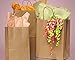 Green Direct Reusable Brown Paper Shopping Bags - Grocery Bags Pack of 50
