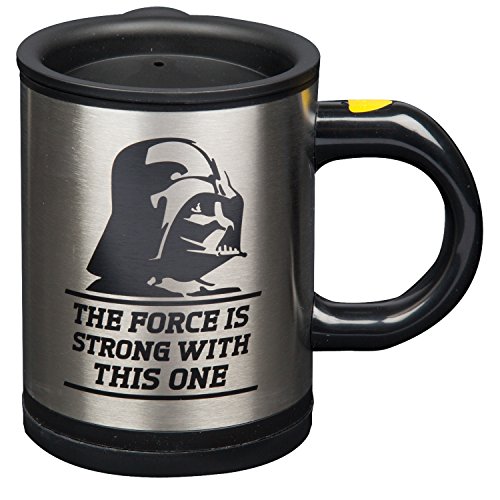 Star Wars Darth Vader Self Stirring and Spinning Mug - Mix Your Drink with the Force