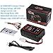 HTRC NiMH Charger, AC 100-240V Output 20W/2A Battery Chargers with Standard Tamiya Connector for 2-8S (2.4-9.6V) Drone, RC Car, RC Boat, Airsoft NiMH/NiCD Batteries