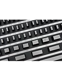 Accusize # P900 S581 Juego de bloques de patrón para calibración de acero, 81 unidades, grado B