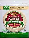 Value 2 Pack: Golden Home Ultra Thin 16g Protein Pizza Crust, 6 crusts
