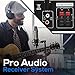Wireless Bluetooth Home Stereo Amplifier – 2×120 Watt Power Amplifier Home Audio Bluetooth Receiver System W/Blue Led Display, USB/SD, AUX, RCA, Headphone Jack – Remote – Pyle PCAU46BAthumb 3