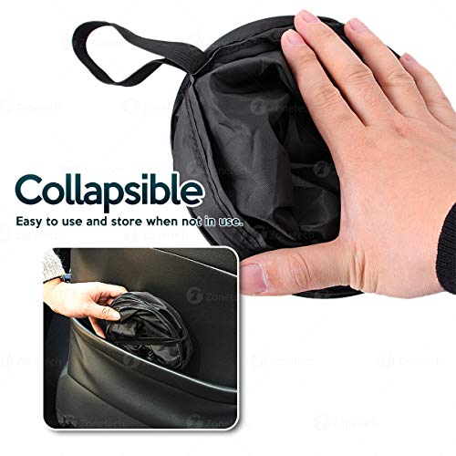 2 Zone+Universal+Traveling+Portable+Trash