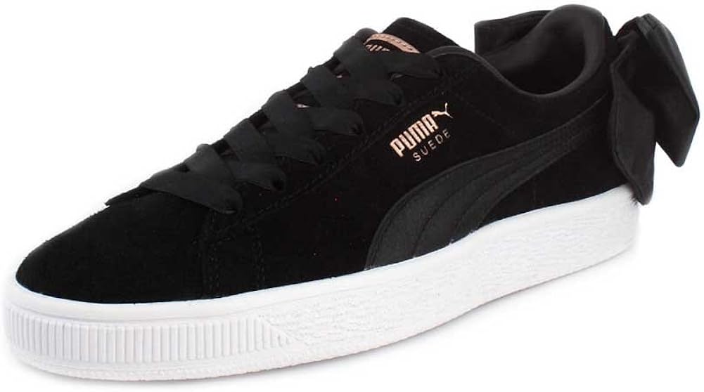 puma suede bow sneakers
