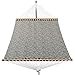 Patio Watcher 14 FT Quick Dry Hammock with Double Size Solid Wood Spreader Bar Outdoor Patio Yard Poolside Hammock with Chains, Waterproof and UV Resistance, 2 Person 450 Pound Capacity
