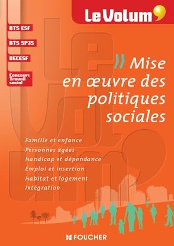 Download Le Volum' Mise en oeuvre des politiques sociales PDF