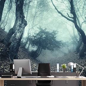 signwin Wall Mural Landscape of Forest Removable Self-Adhesive...