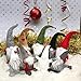 Weixinbuy Swedish Christmas Santa Gnome Tomte Plush Handmade Doll Xmas Home Ornaments Christmas Decoration Table Decor Present