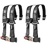 Pro Armor Black 4-Point Harness with 2