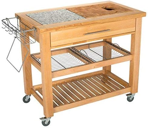 Amazon Com Chris Chris Jet1223 Pro Chef Kitchen Work Station