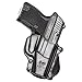Fobus KTP11 Standard Holster for Kel-Tec P-11 9mm &.40 Ruger EC9s, LC380, LC9, LC9s, LC9s Pro, SCCY CPX1 1st gen (single stack only), Right Hand Paddle