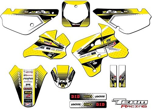 Team Racing Graphics kit compatible with Suzuki 2000 RM 80, ANALOG Complete Kit