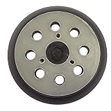 MTP 5 inch Diameter 8 Hole Sander Hook and Loop Pad Replaces Makita Part Number 743081-8, 743051-7 and Hitachi Part Number 324-209 (1 pk)