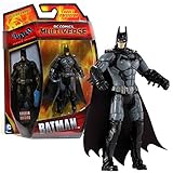 Mattel Year 2014 DC Comics Multiverse Batman Arkham Origins Series 4 Inch Tall Action Figure - BATMAN (CDW40) with Grey Belt
