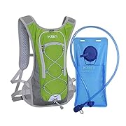 KBNI Hydration Backpack Water Backpack with BPA Free 2L Water Bladder Phone Protection Waterproof Fabric for Outdoor…