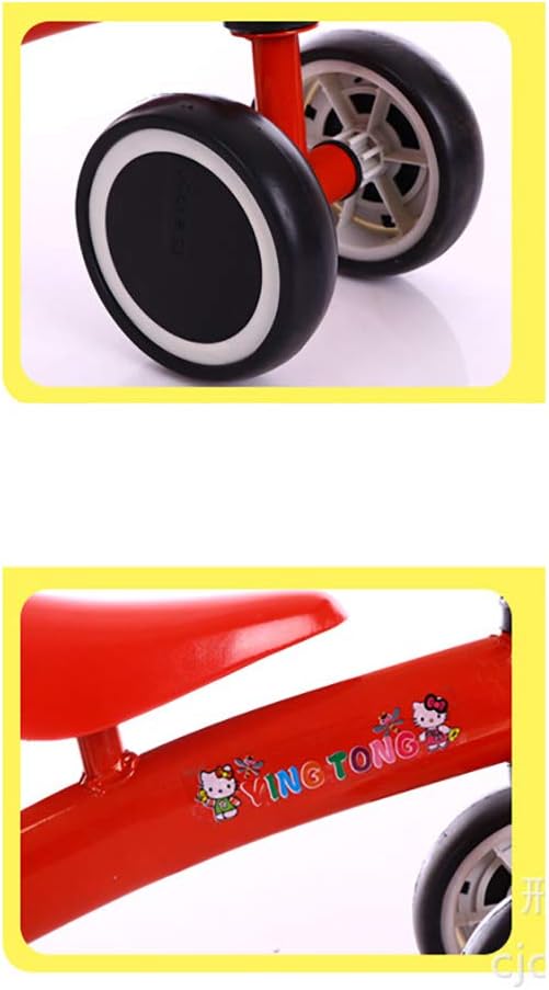 Lyuhfgb Draisienne Fille Et Lequilibre Enfant En Bas Age Velo Pousser La Main Velo Bebe Anniversaire De Velos Cadeau Blanc 1 3 Ans Garcon Jeux De Plein Air Et Sports Velos Et Vehicules Pour