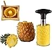 Statko Stainless Steel Pineapple Peeler, Pineapple Corer, Pineapple Slicer - LARGE BLADE FOR MEDIUM TO LARGE PINEAPPLES