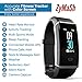 ZyMaSh Fitness Tracker – Color Smart Watch – Heart Rate Fitness Tracker – IP68 Waterproof ‎Fitness Watch – Fit Watch Tracker Pedometer for Men, Women, Kids – Activity Tracker