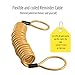 Sigtuna Gear SIGTUNA Motorcycle Lock – High-Performance Brake Disc Lock with Bright Alarm Reminder Cable for Motorcycle and Scooter + Easy-to-Go Carry Bag