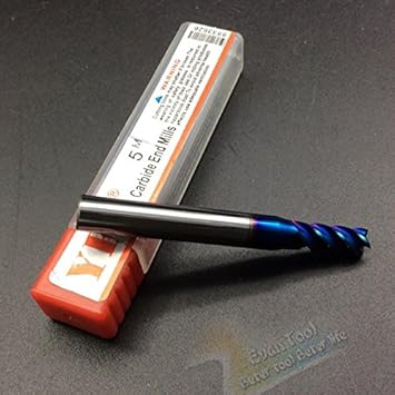 Generic HRC 60 Carbide YFT 5mm End Mill Router Bit