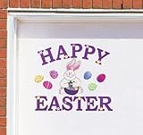 Happy Easter Bunny Garage Door Magnet Set