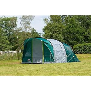 COLEMAN Rocky Mountain, 5 Plus Tenda Unisex-Adulto, Verde/Grigio, Taglia Unica - immagine 7