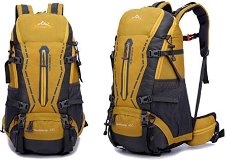 ROBAG Nylon backpacks backpack large capacity of 60L waterproof , yellow