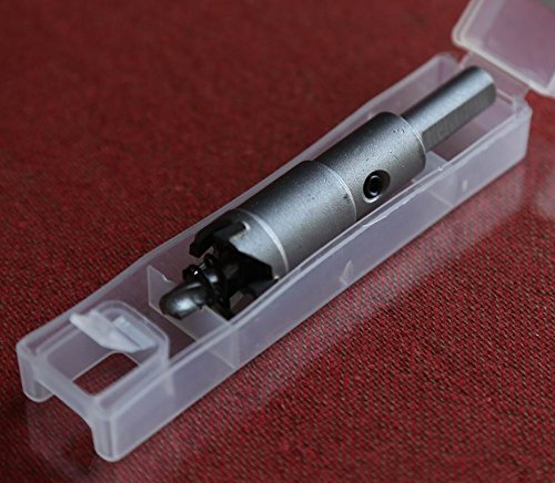 Generic 14 : 1PC of 12-19mm Professional quty TCT Hole Saw core bit for Thin SS Plate&Steel Iron Hole Drilling with Triangle Handle