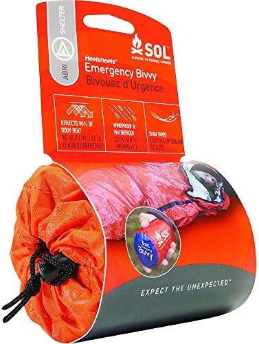 Survive Outdoors Longer® Heatsheets Water and Windproof Emergency Bivvy